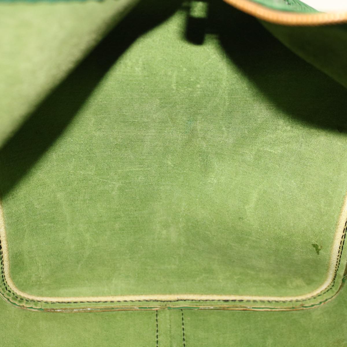 LOUIS VUITTON Epi Keepall 50 Boston Bag Green M42964 LV 64117