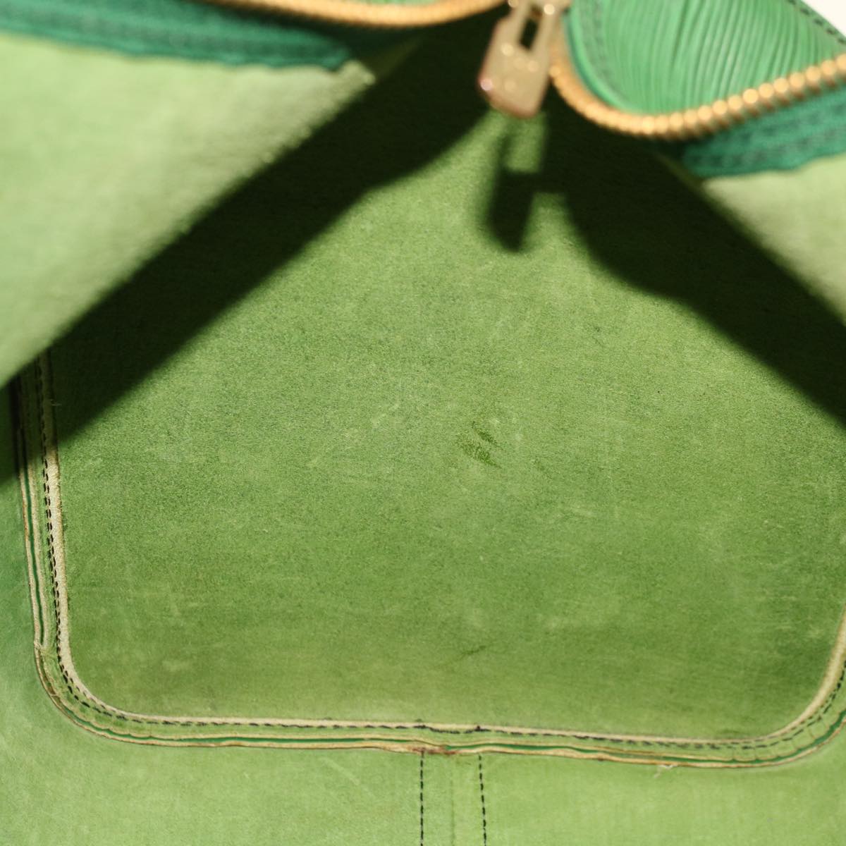 LOUIS VUITTON Epi Keepall 50 Boston Bag Green M42964 LV 64117