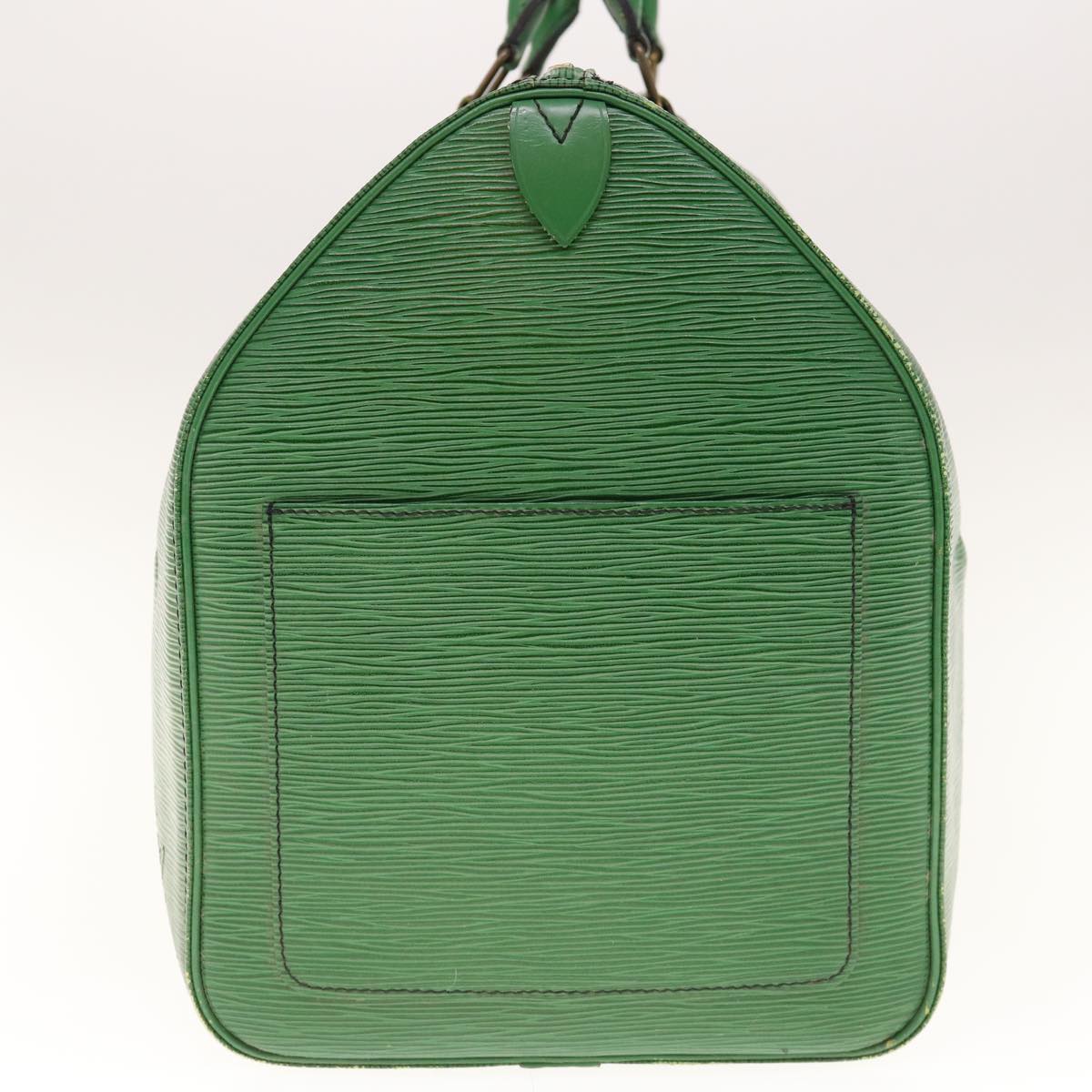 LOUIS VUITTON Epi Keepall 50 Boston Bag Green M42964 LV 64117