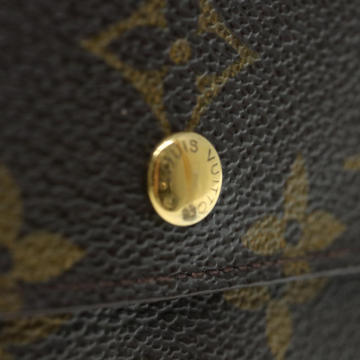 LOUIS VUITTON Monogram Porte Tresor Etui Chequier Wallet M61200 LV 64121
