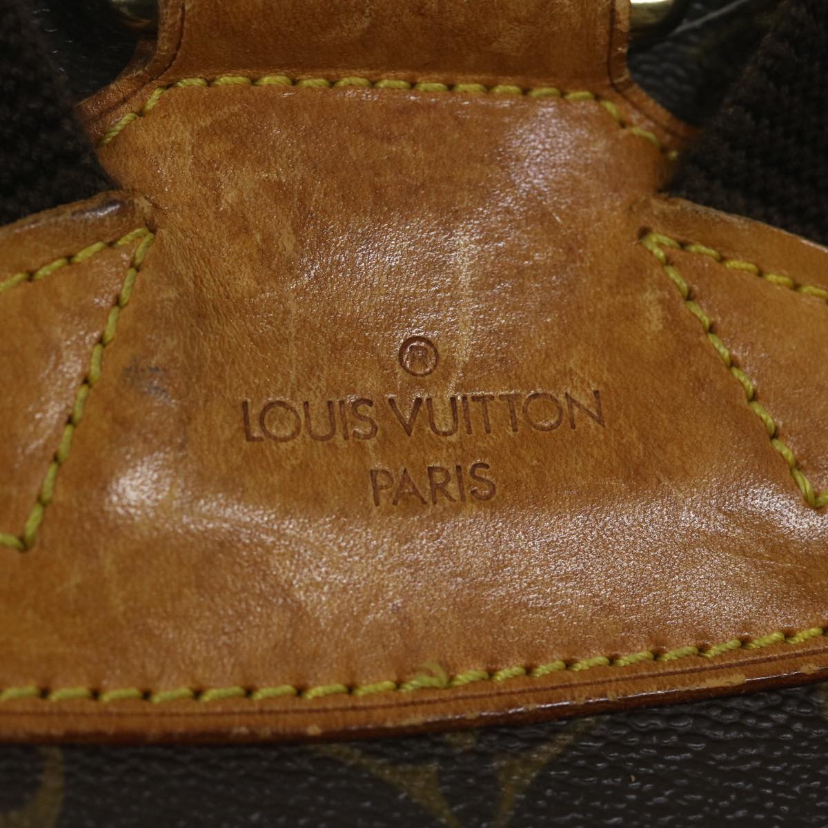 LOUIS VUITTON Monogram Montsouris GM Backpack M51135 LV 64159