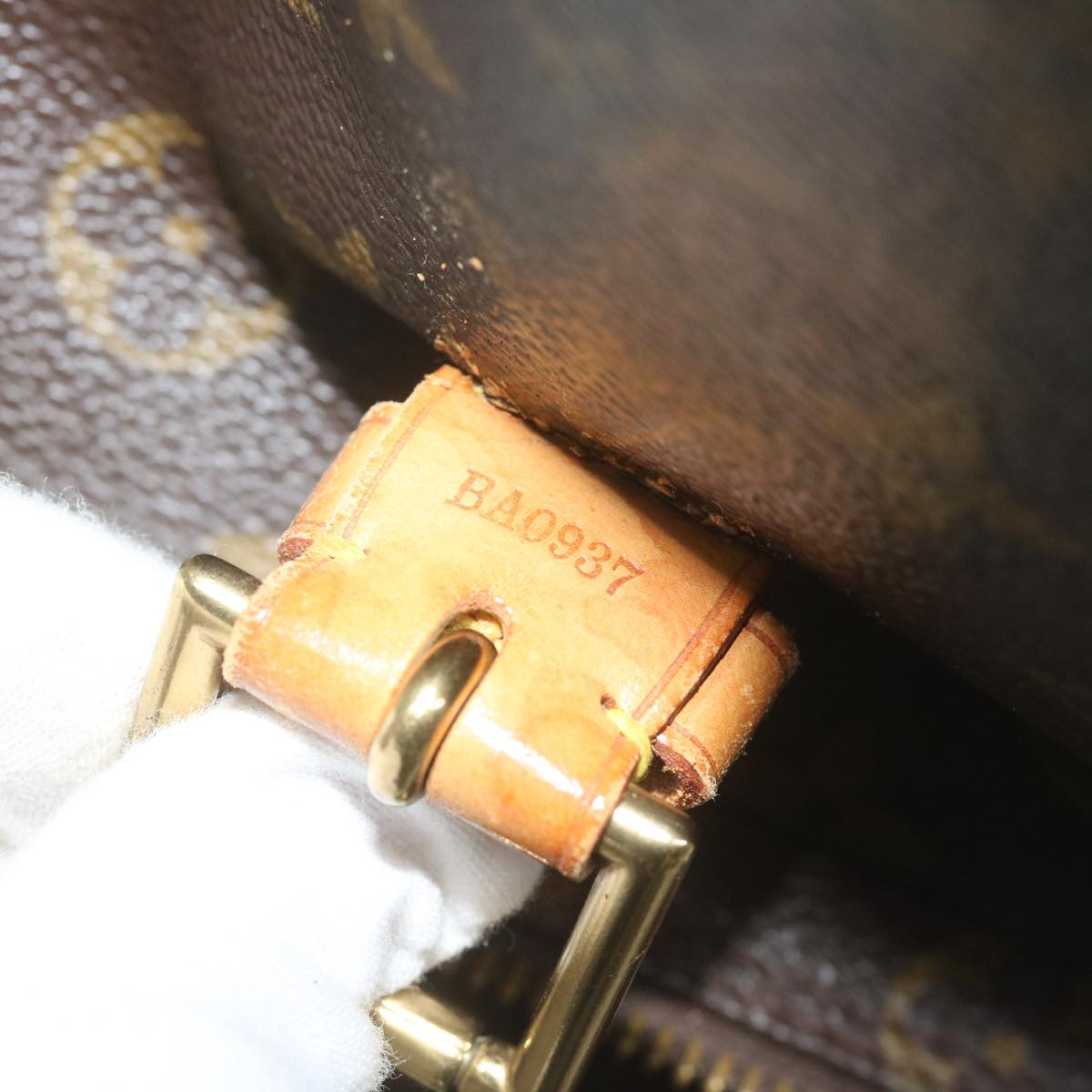 LOUIS VUITTON Monogram Montsouris GM Backpack M51135 LV 64159
