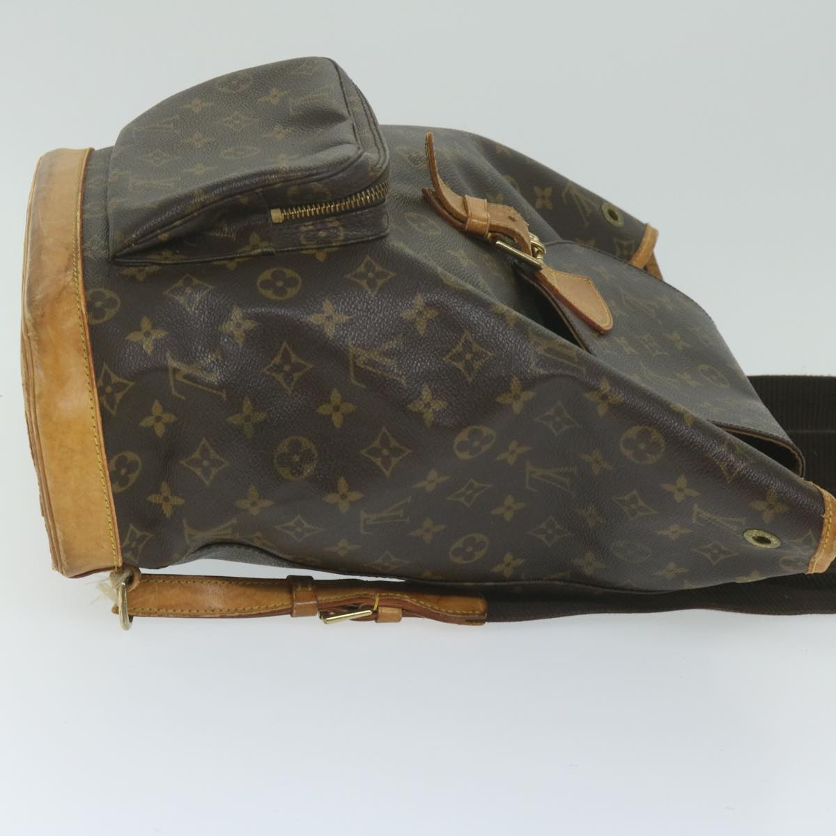 LOUIS VUITTON Monogram Montsouris GM Backpack M51135 LV 64159