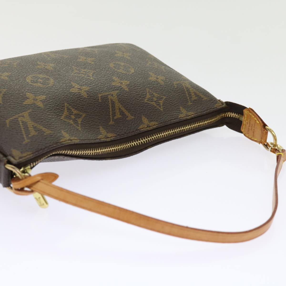 LOUIS VUITTON Monogram Pochette Accessoires Pouch M51980 LV 64180