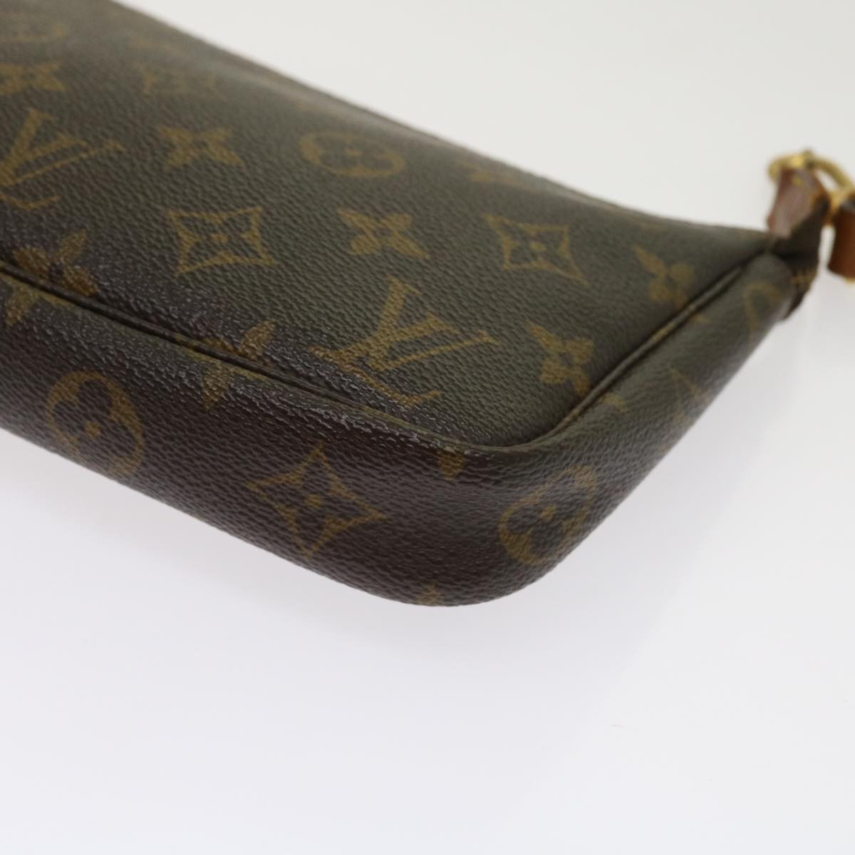 LOUIS VUITTON Monogram Pochette Accessoires Pouch M51980 LV 64184