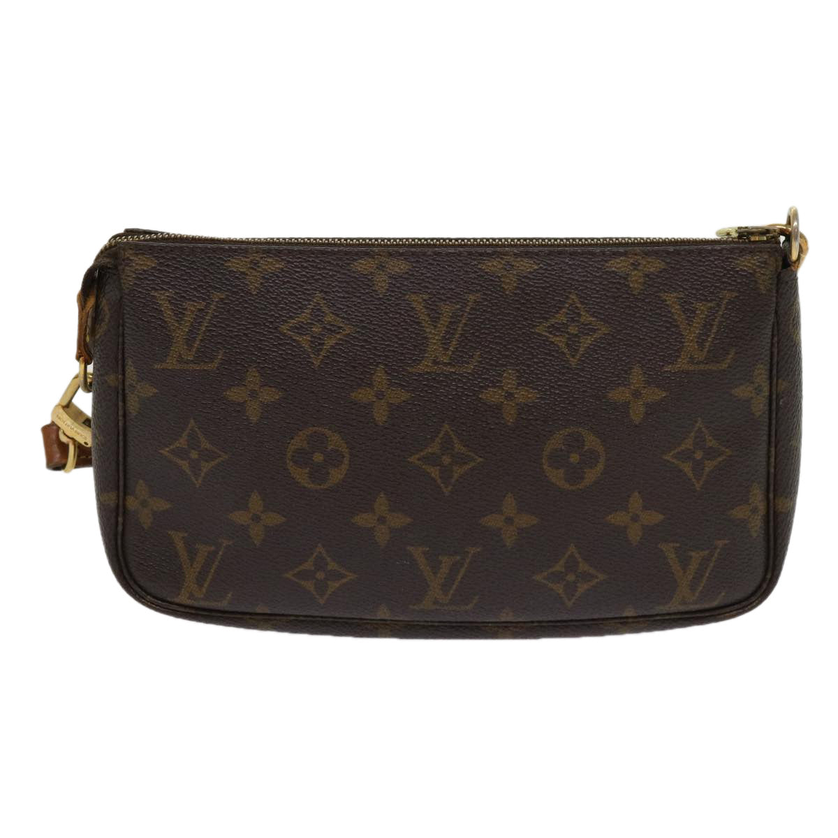LOUIS VUITTON Monogram Pochette Accessoires Pouch M51980 LV 64184