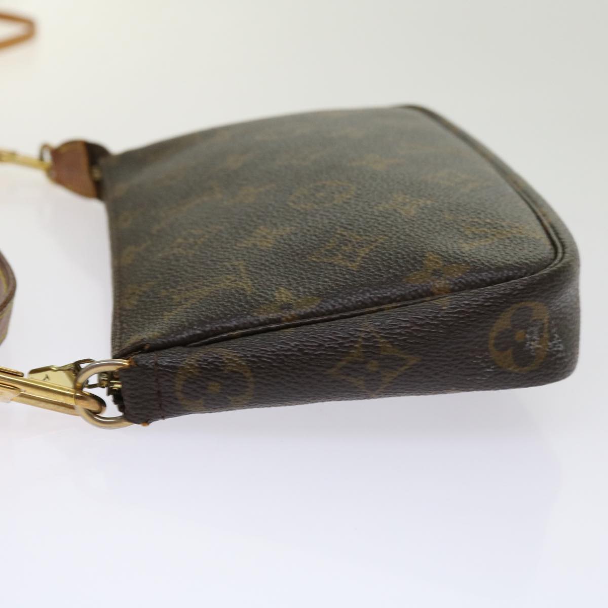 LOUIS VUITTON Monogram Pochette Accessoires Pouch M51980 LV 64184