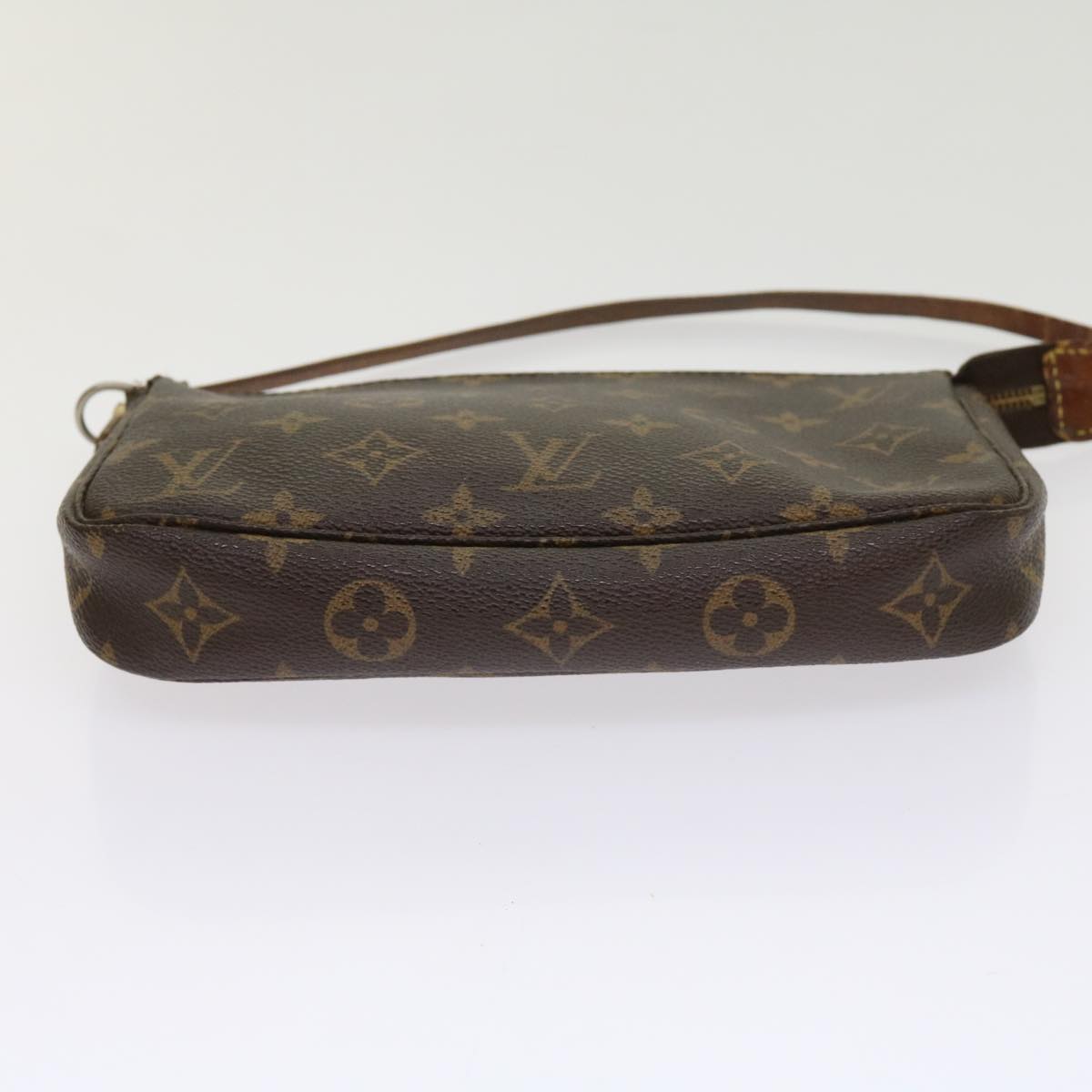 LOUIS VUITTON Monogram Pochette Accessoires Pouch M51980 LV 64186