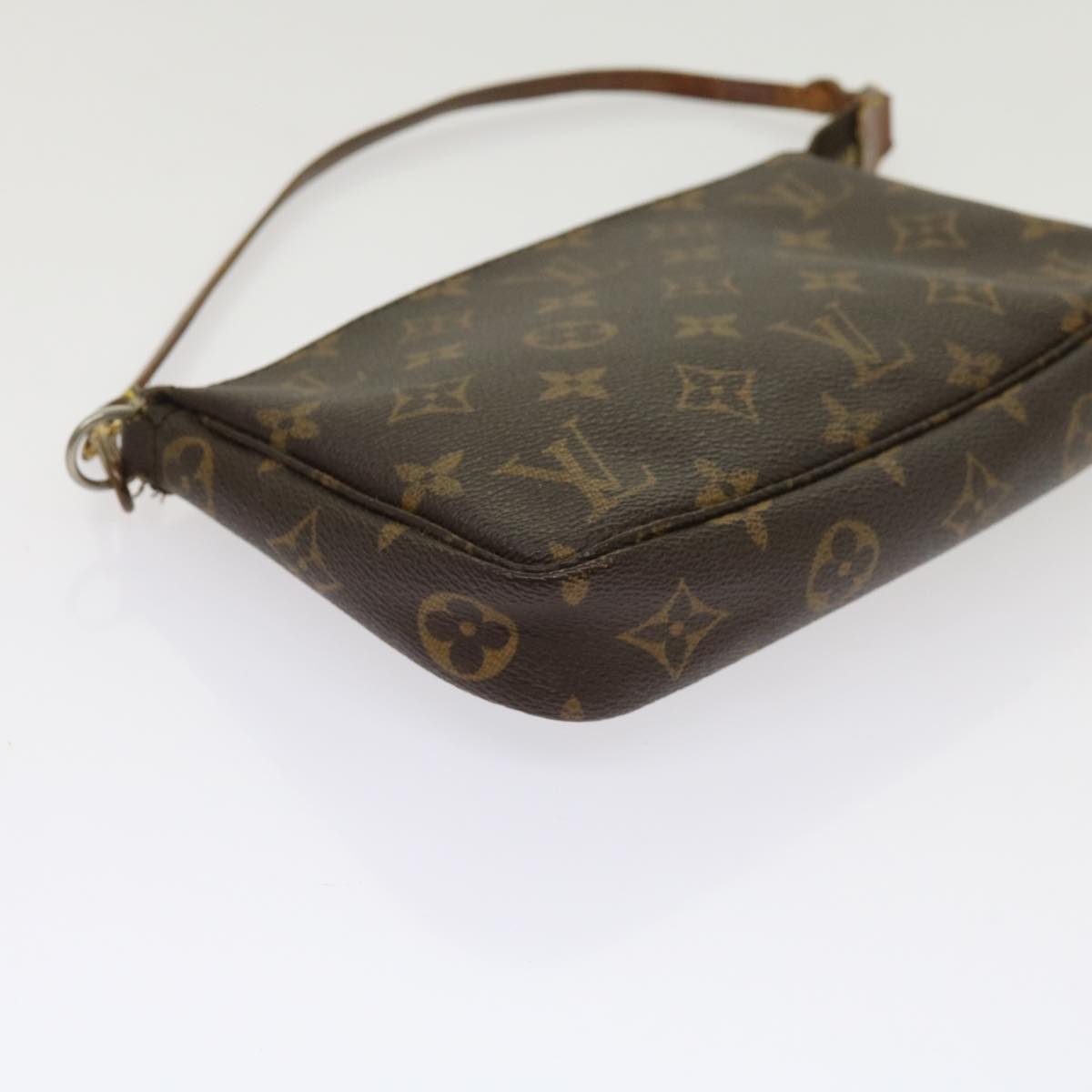 LOUIS VUITTON Monogram Pochette Accessoires Pouch M51980 LV 64186