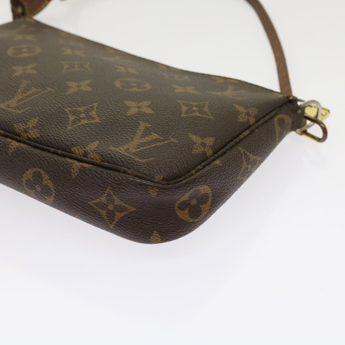 LOUIS VUITTON Monogram Pochette Accessoires Pouch M51980 LV 64186