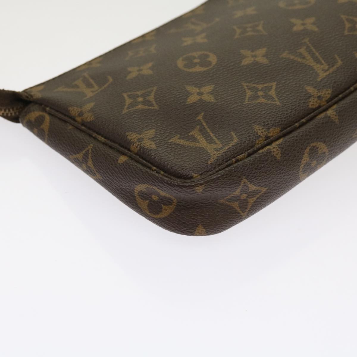 LOUIS VUITTON Monogram Pochette Accessoires Pouch M51980 LV 64186
