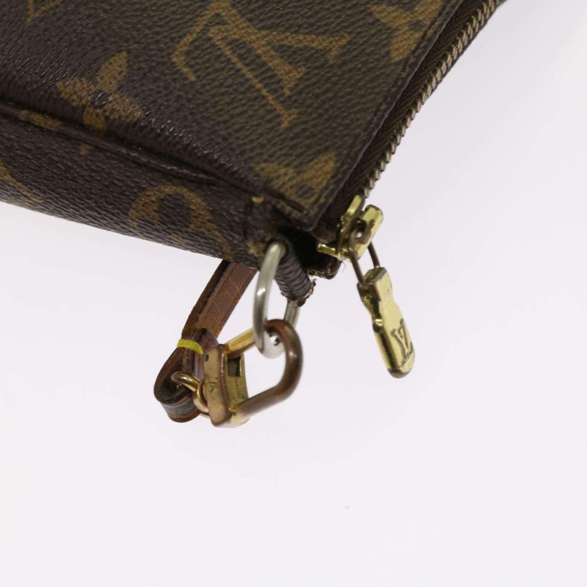 LOUIS VUITTON Monogram Pochette Accessoires Pouch M51980 LV 64186