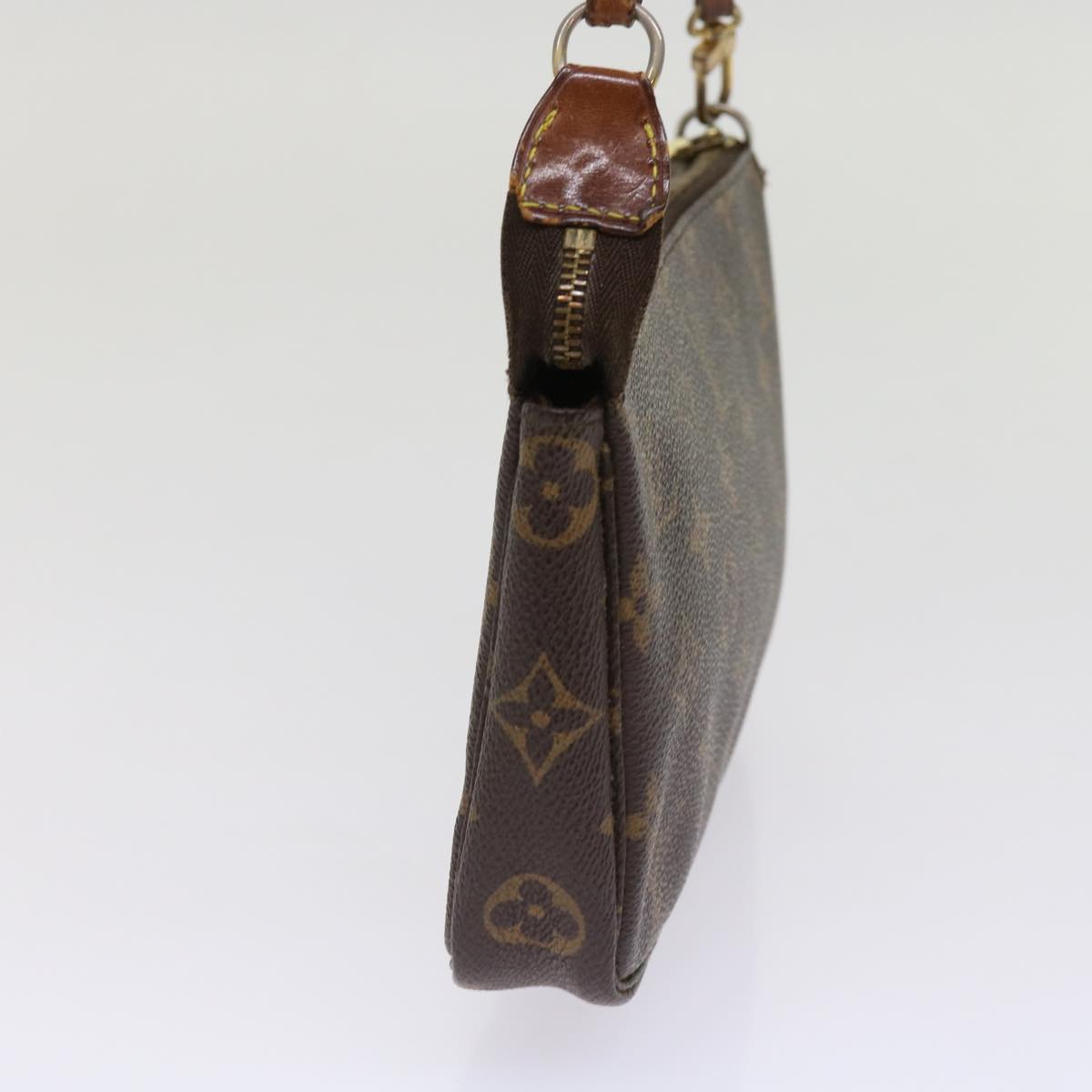 LOUIS VUITTON Monogram Pochette Accessoires Pouch M51980 LV 64186