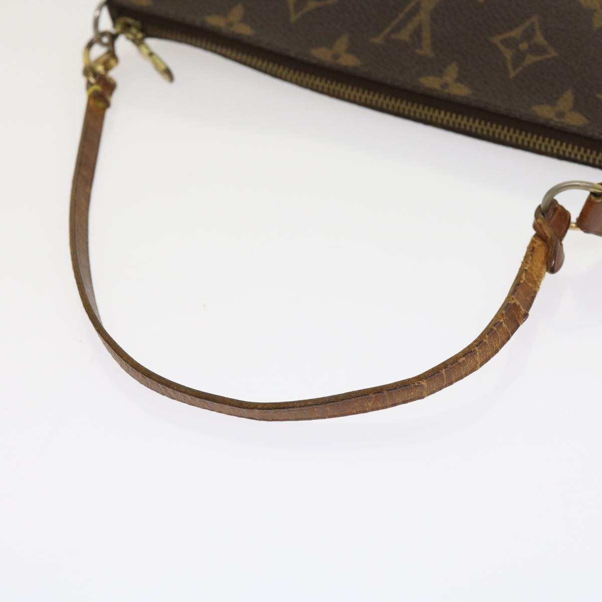 LOUIS VUITTON Monogram Pochette Accessoires Pouch M51980 LV 64186