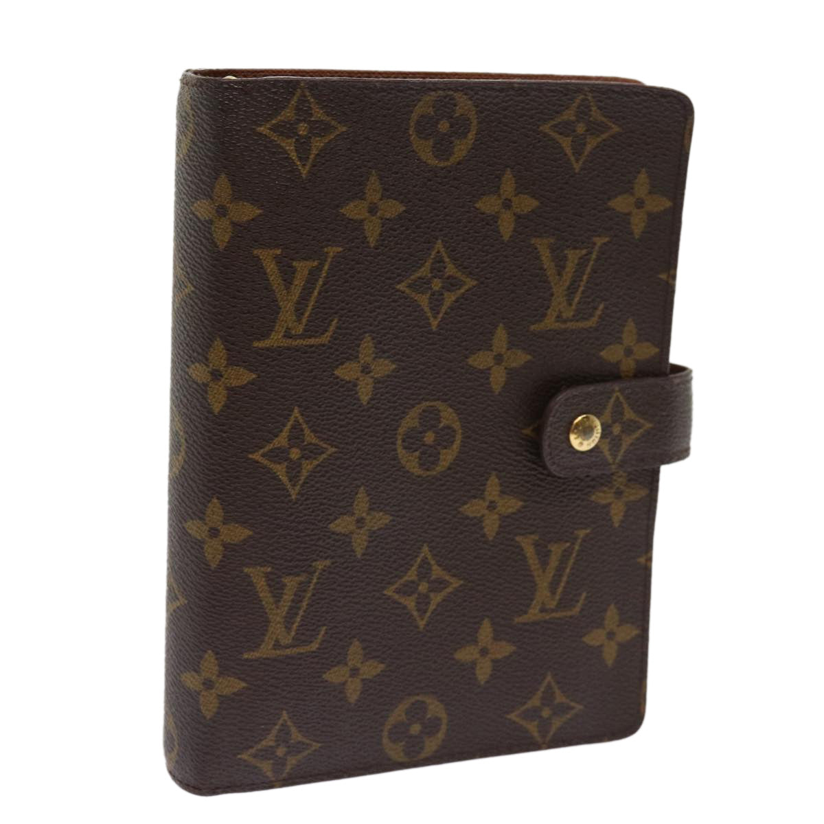 LOUIS VUITTON Monogram Agenda MM Day Planner Cover R20105 LV 64189