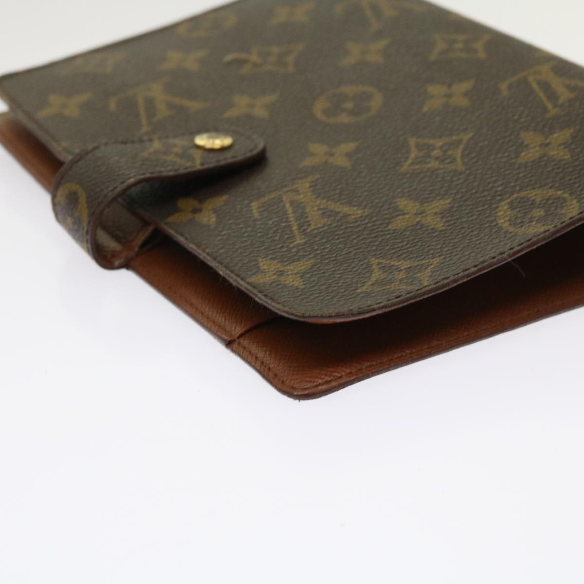 LOUIS VUITTON Monogram Agenda MM Day Planner Cover R20105 LV 64189
