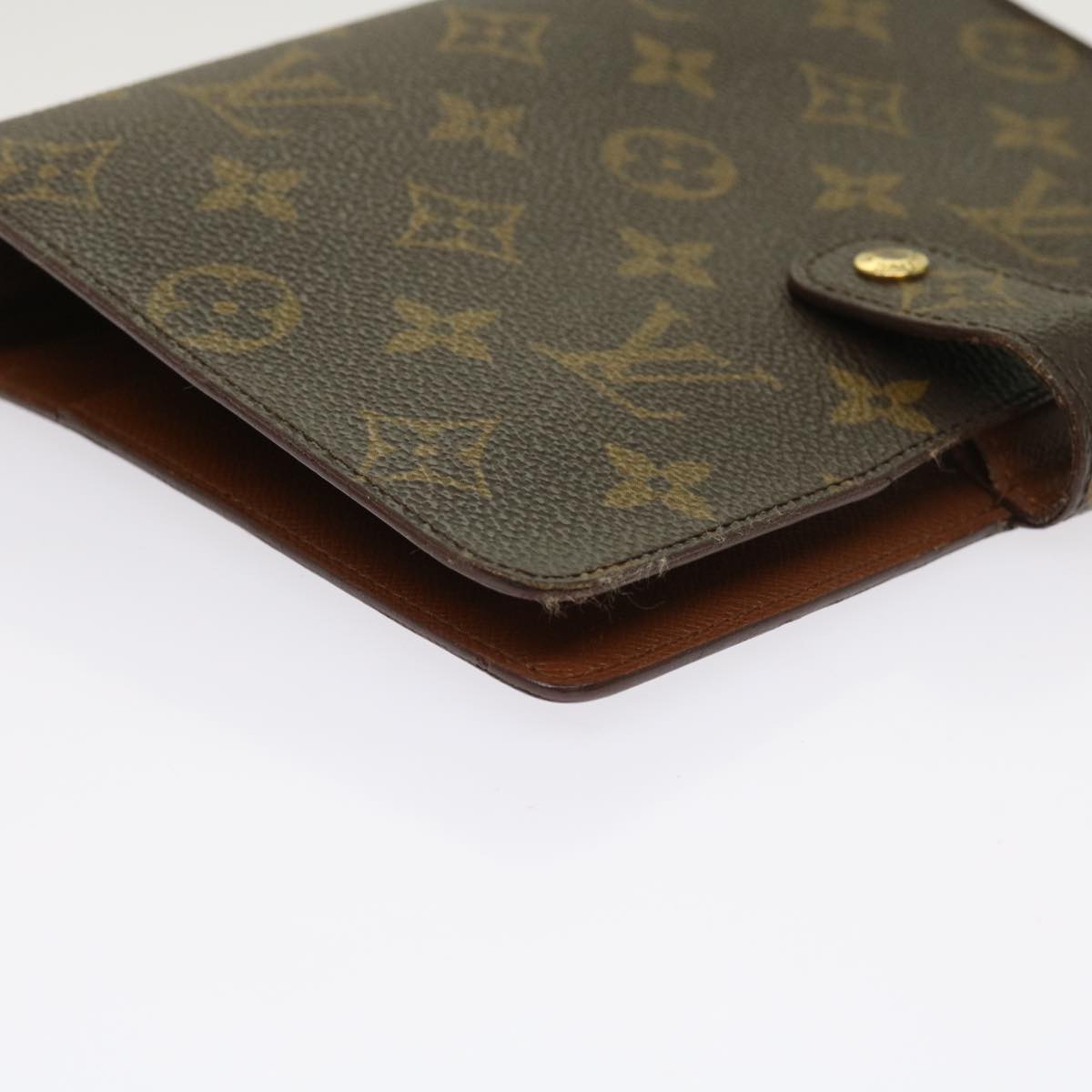 LOUIS VUITTON Monogram Agenda MM Day Planner Cover R20105 LV 64189