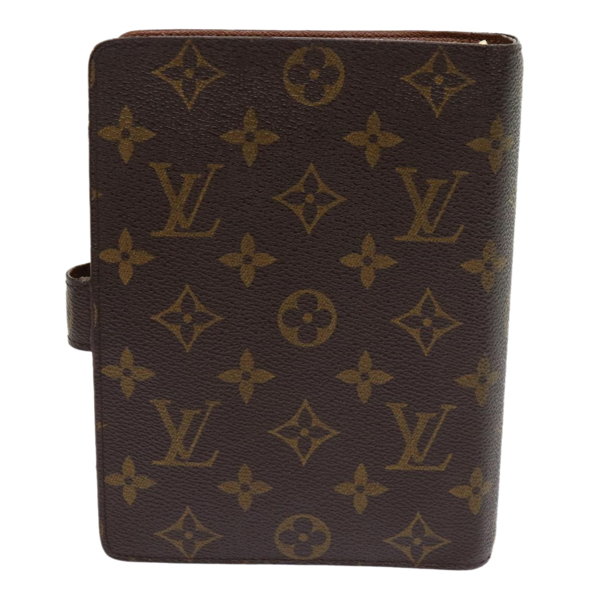LOUIS VUITTON Monogram Agenda MM Day Planner Cover R20105 LV 64189