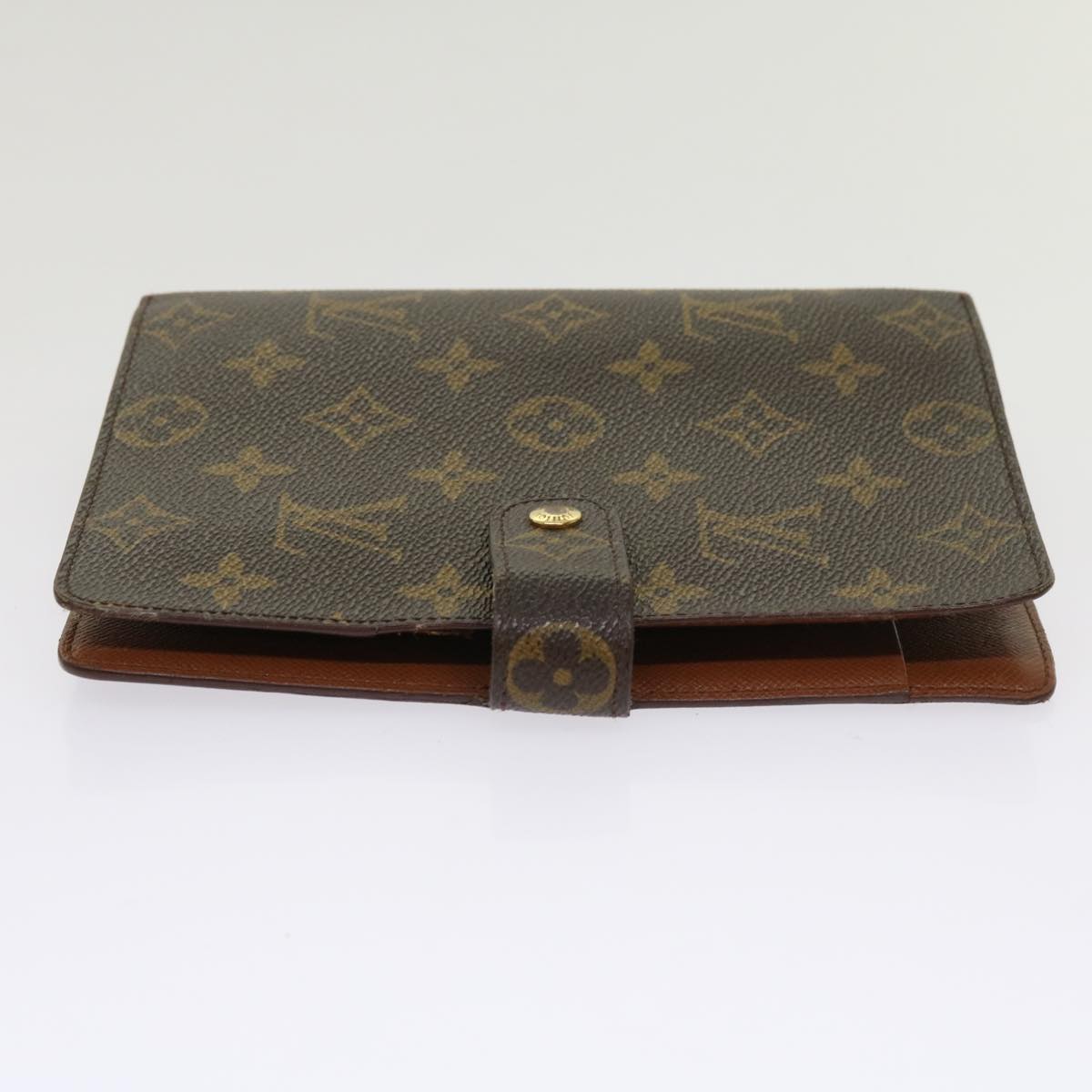 LOUIS VUITTON Monogram Agenda MM Day Planner Cover R20105 LV 64189