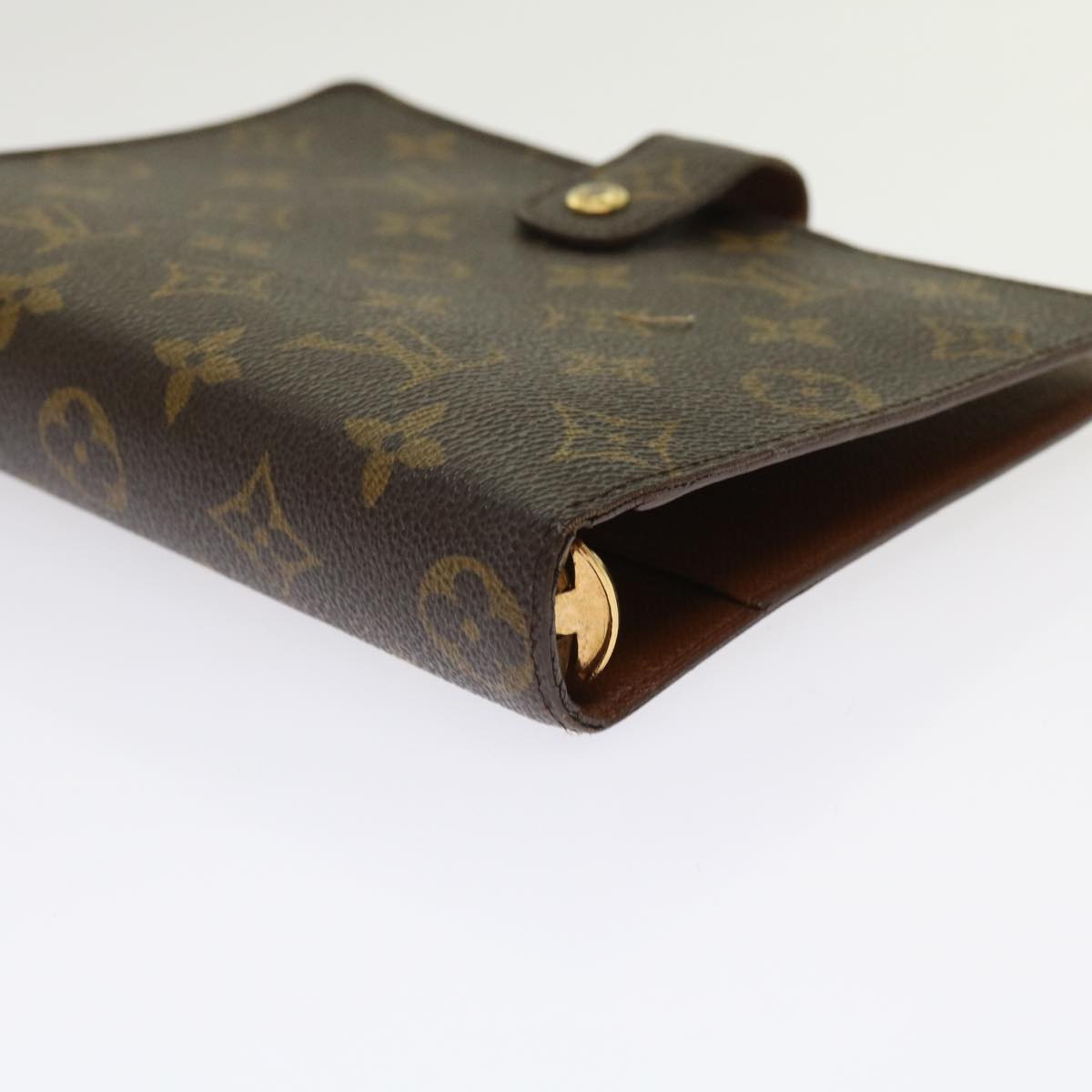 LOUIS VUITTON Monogram Agenda MM Day Planner Cover R20105 LV 64189
