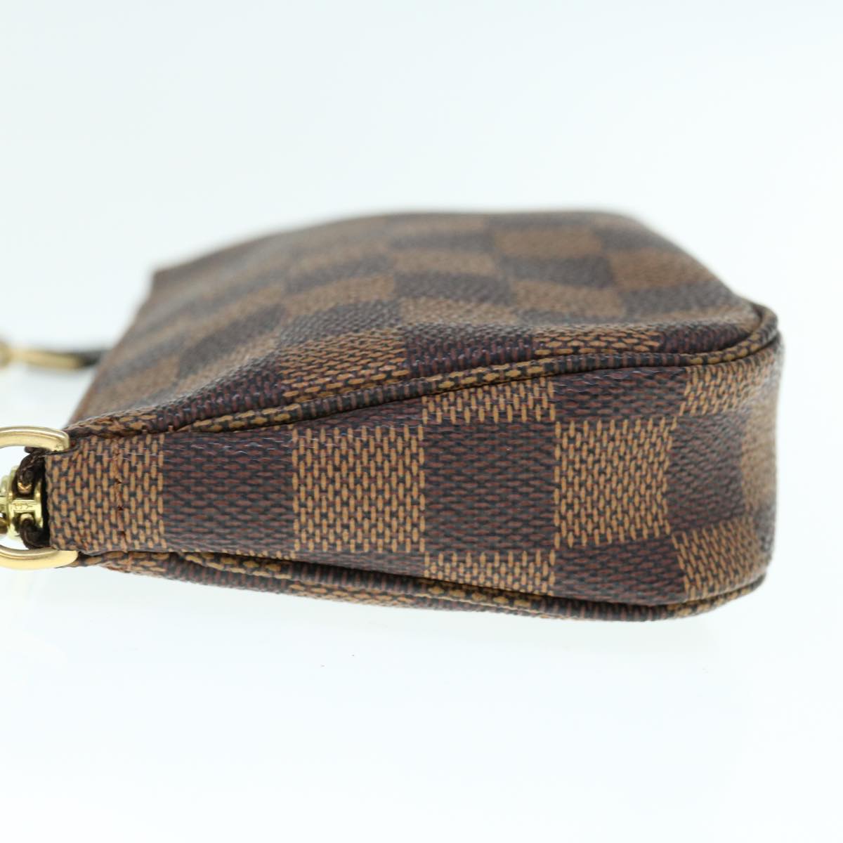 LOUIS VUITTON Damier Ebene Mini Pochette Accessoires Pouch N58009 LV 64190