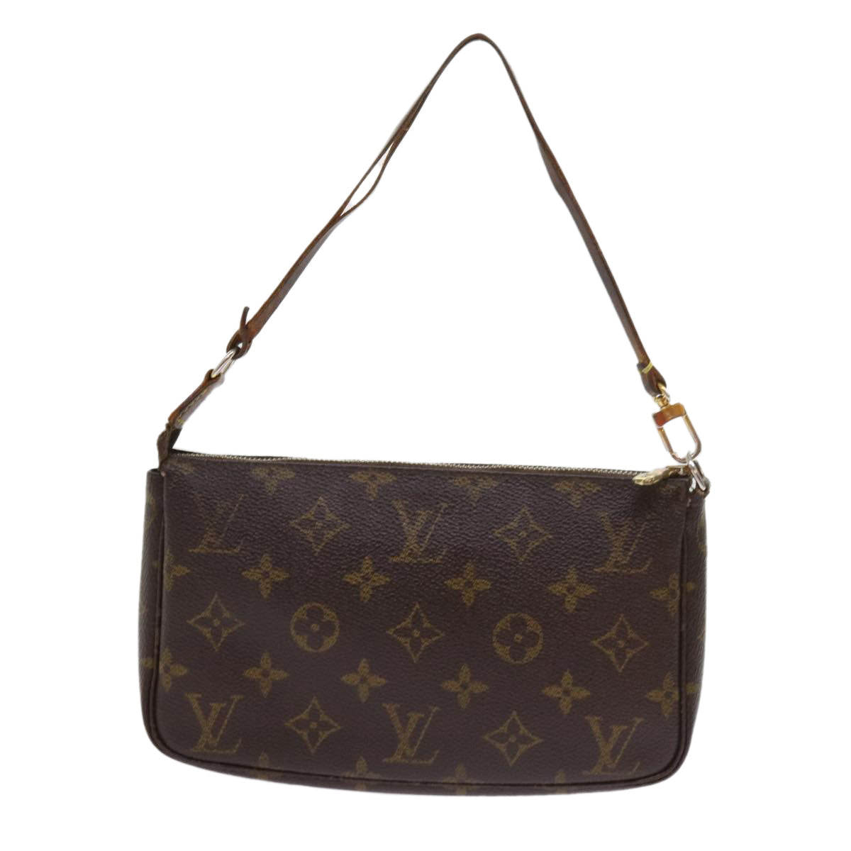 LOUIS VUITTON Monogram Pochette Accessoires Pouch M51980 LV 64192