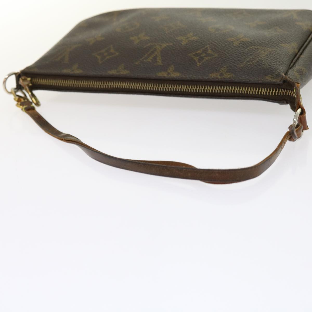 LOUIS VUITTON Monogram Pochette Accessoires Pouch M51980 LV 64192