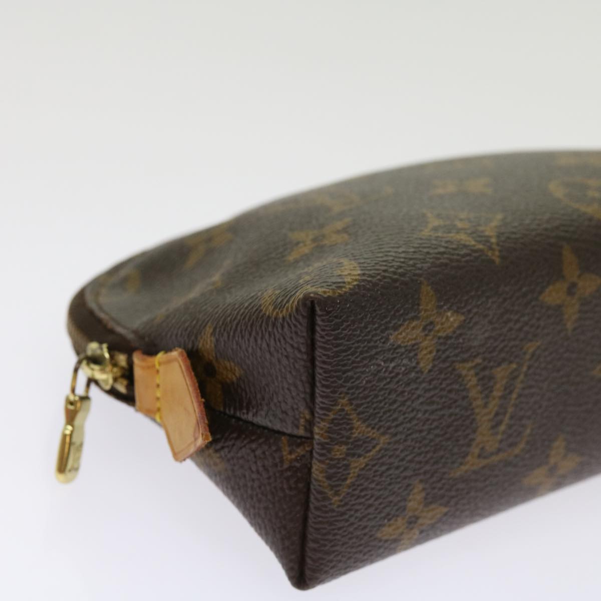 LOUIS VUITTON Monogram Pochette Cosmetic PM Cosmetic Pouch M47515 LV 64193