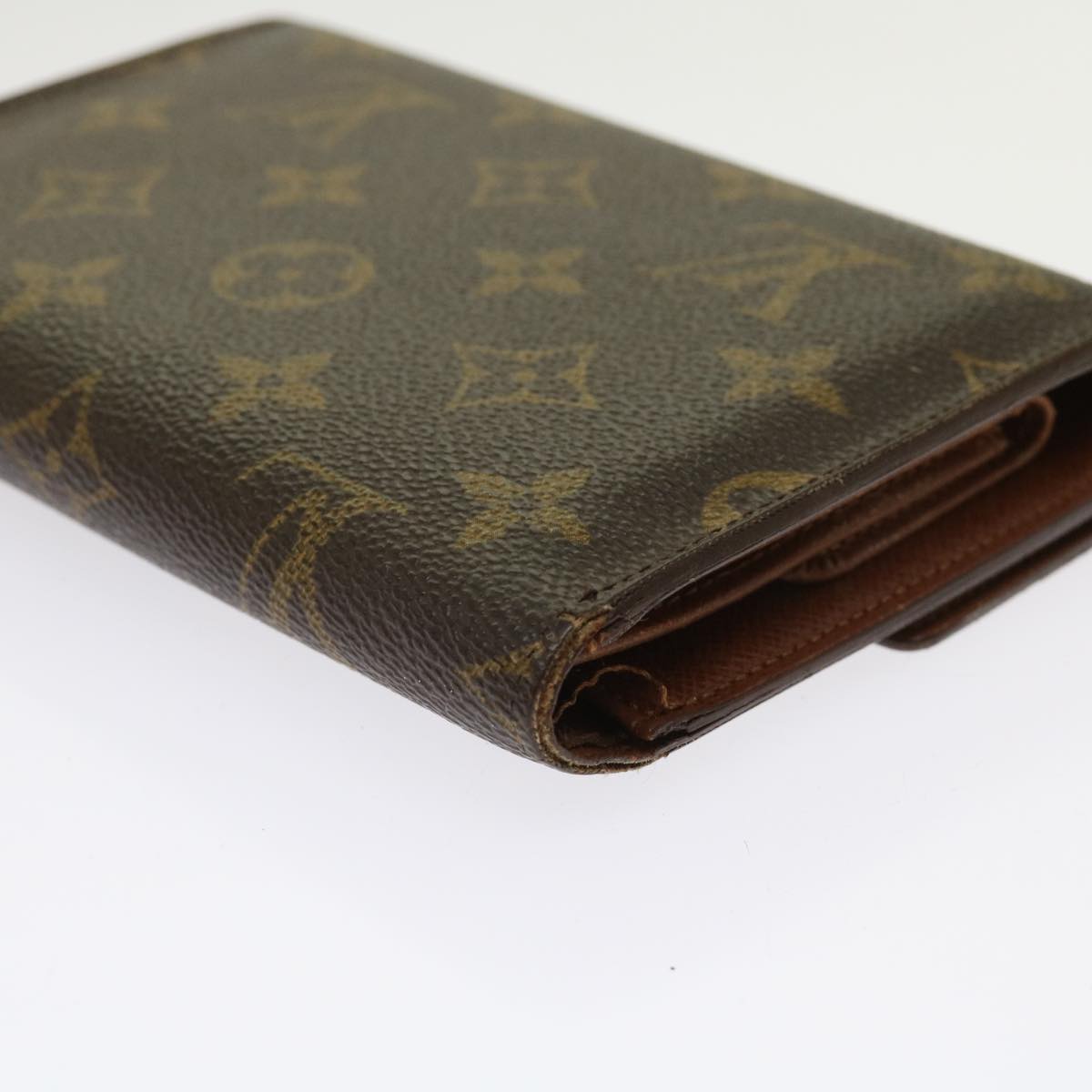 LOUIS VUITTON Monogram Porte Tresor Etui Papie Wallet M61202 LV 64200