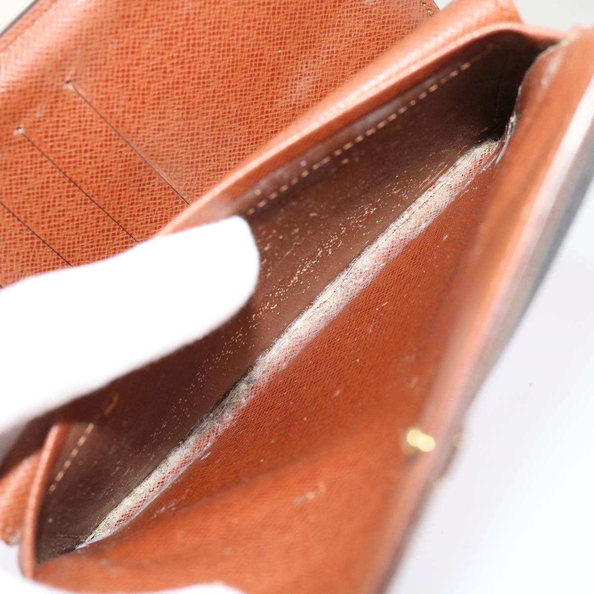 LOUIS VUITTON Monogram Porte Tresor Etui Papie Wallet M61202 LV 64200