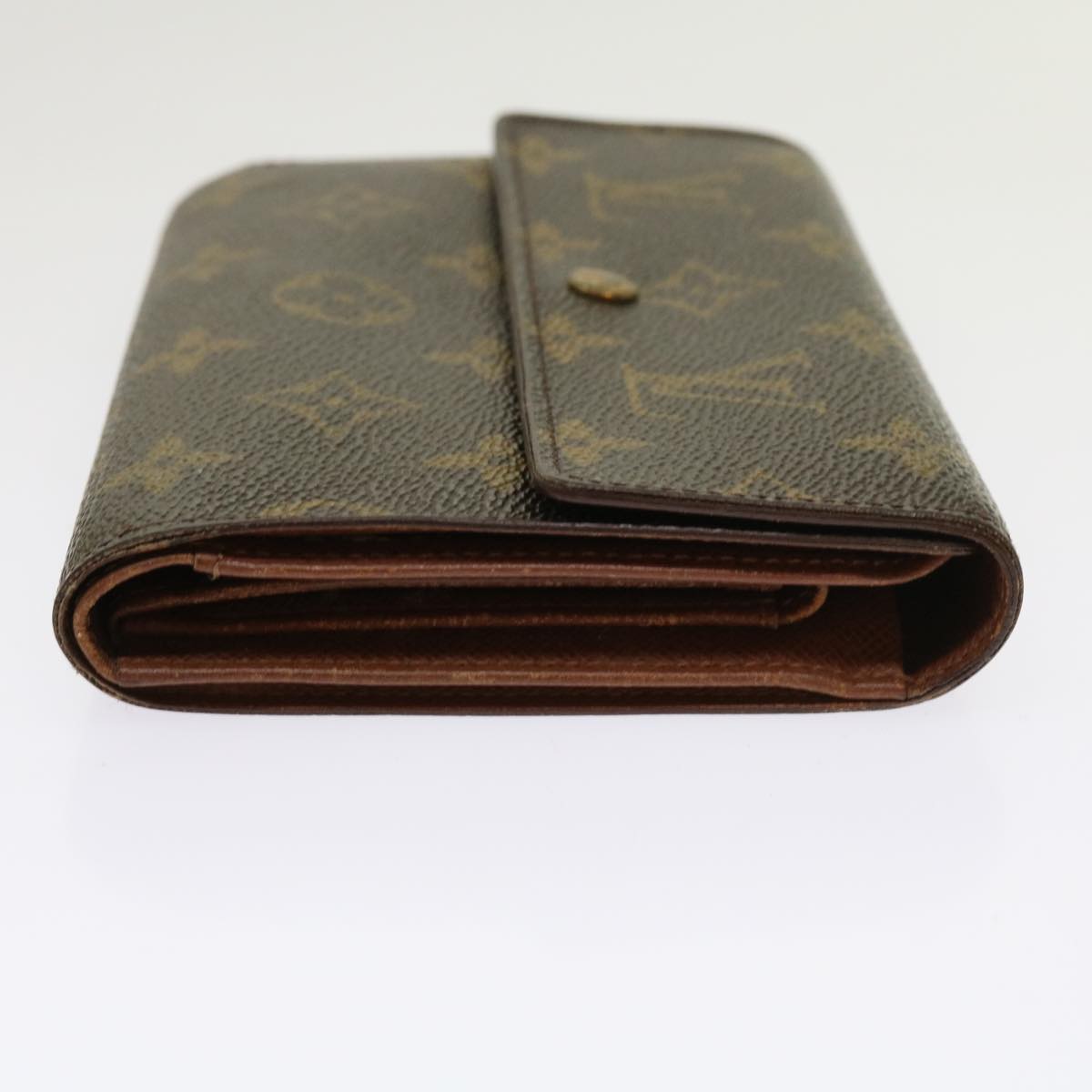 LOUIS VUITTON Monogram Porte Tresor Etui Papie Wallet M61202 LV 64200