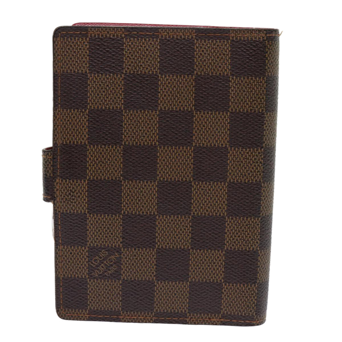 LOUIS VUITTON Damier Ebene Agenda PM Koala Day Planner Cover R21011 64203