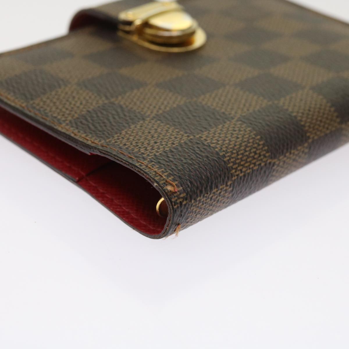 LOUIS VUITTON Damier Ebene Agenda PM Koala Day Planner Cover R21011 64203
