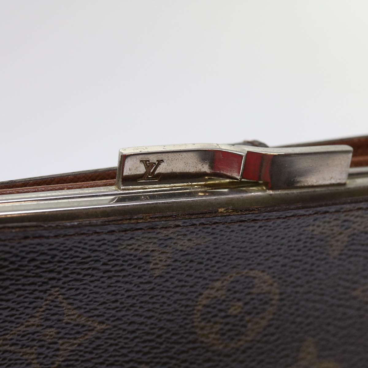 LOUIS VUITTON Monogram Continental Clutch Wallet T61217 LV 64207