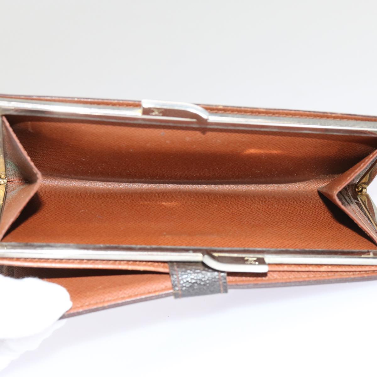LOUIS VUITTON Monogram Continental Clutch Wallet T61217 LV 64207