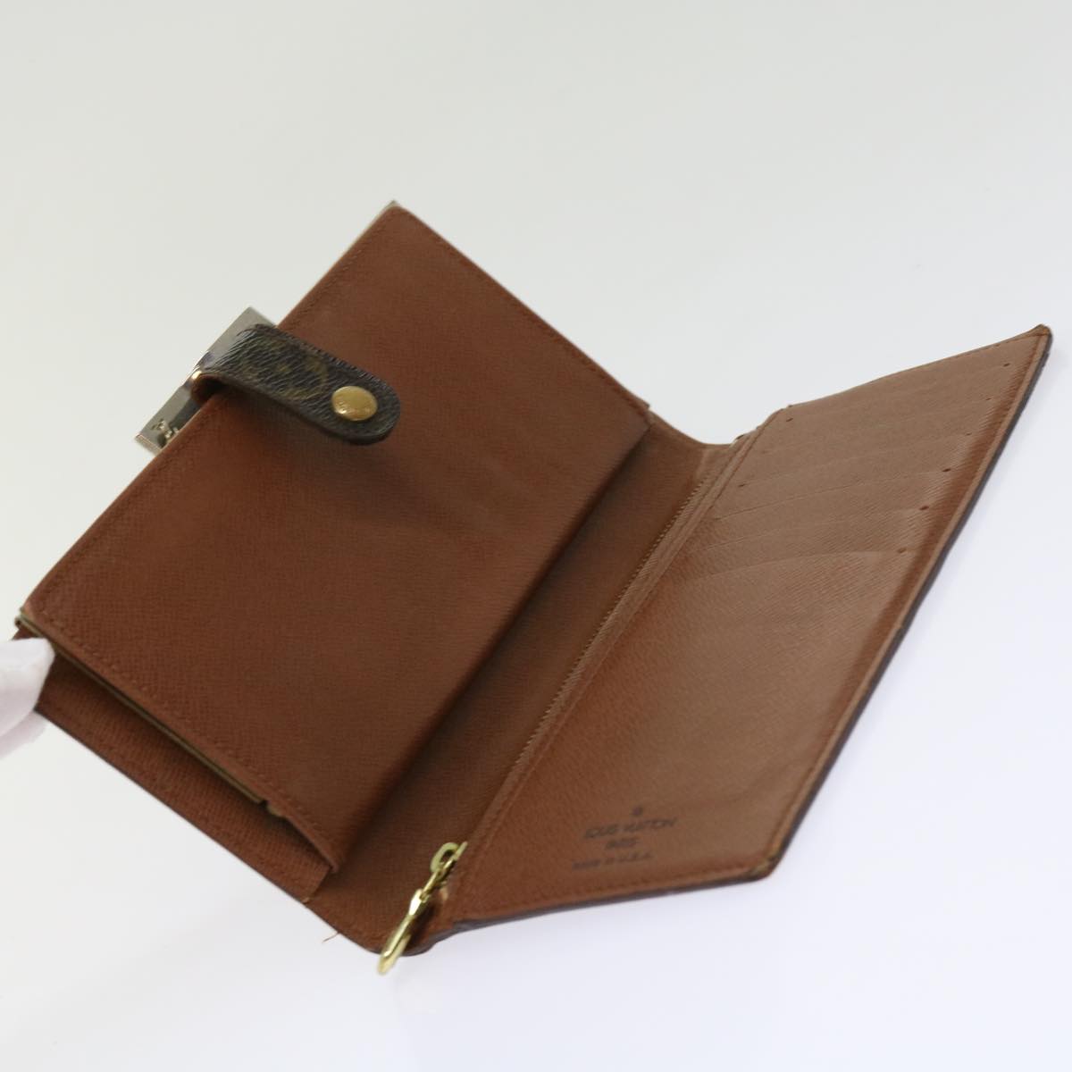 LOUIS VUITTON Monogram Continental Clutch Wallet T61217 LV 64207