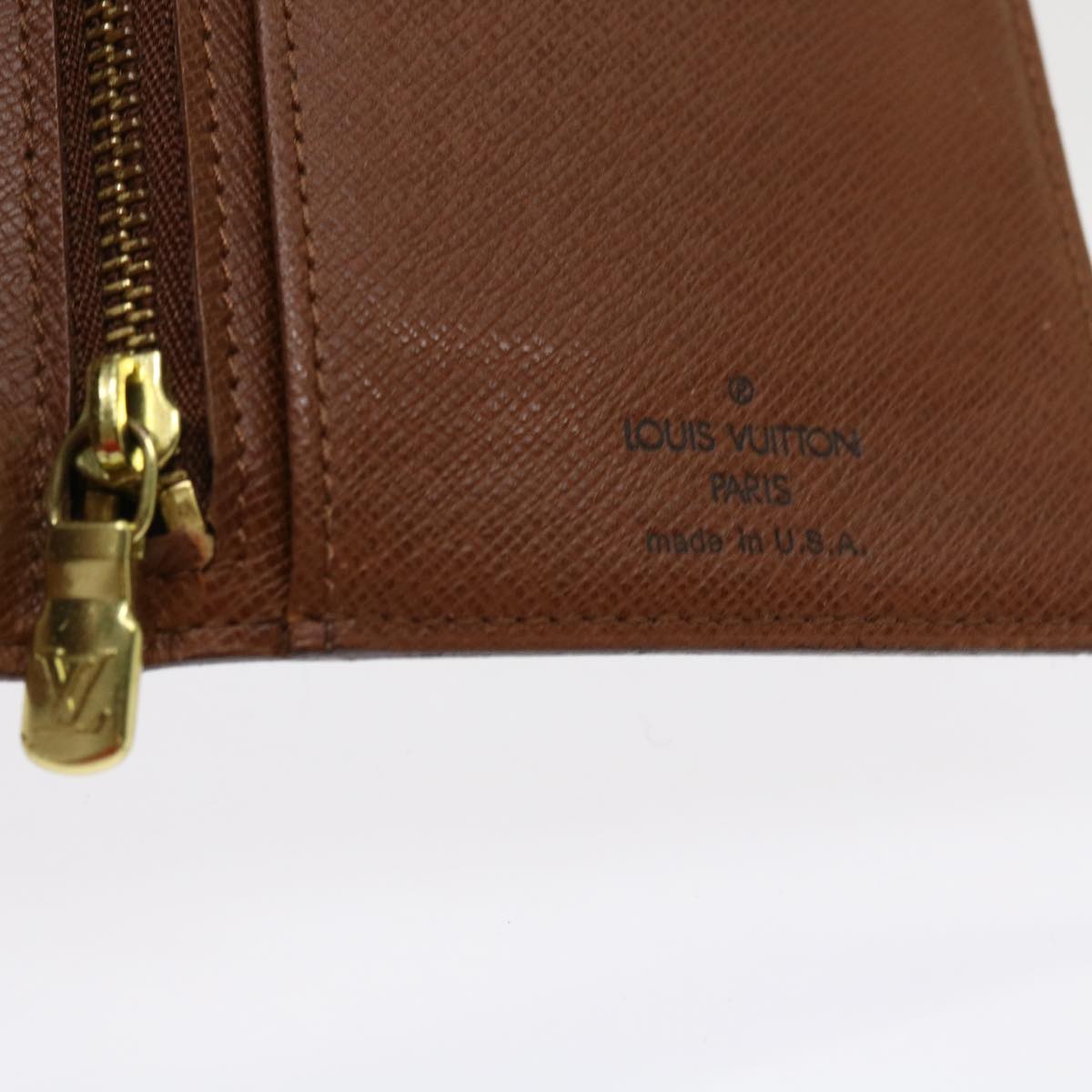 LOUIS VUITTON Monogram Continental Clutch Wallet T61217 LV 64207