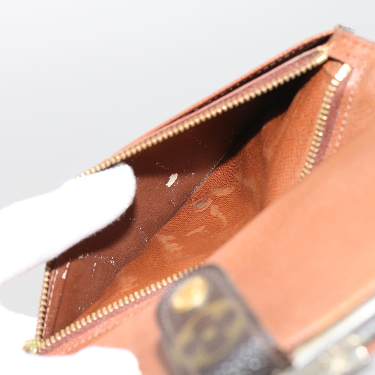 LOUIS VUITTON Monogram Continental Clutch Wallet T61217 LV 64207