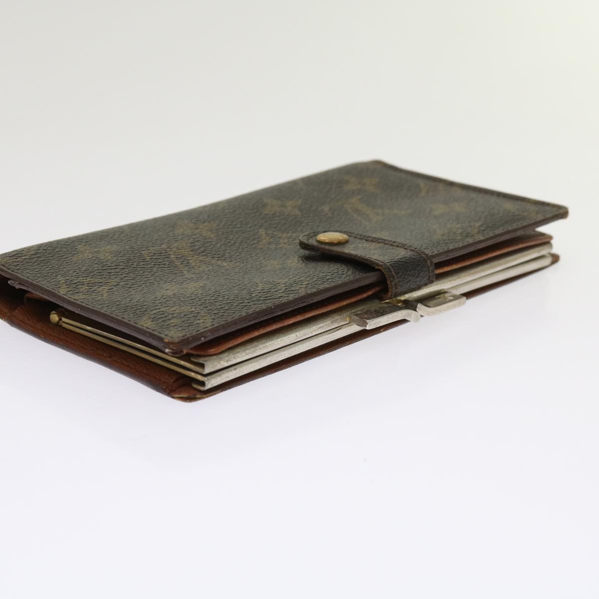 LOUIS VUITTON Monogram Continental Clutch Wallet T61217 LV 64207