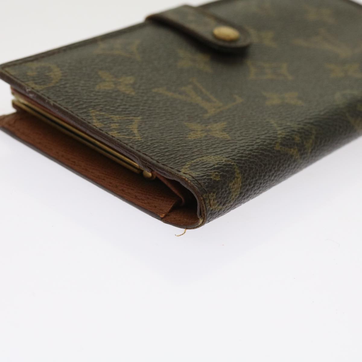LOUIS VUITTON Monogram Continental Clutch Wallet T61217 LV 64207