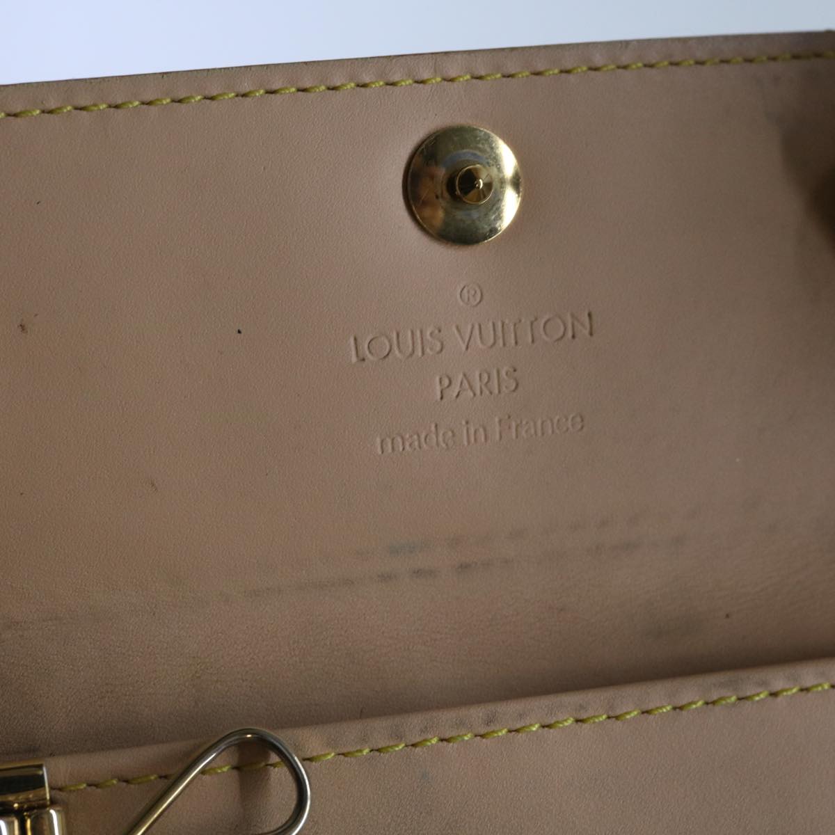 LOUIS VUITTON Monogram Multicolor Multi Cles 4 Keys Case White M60043 64211
