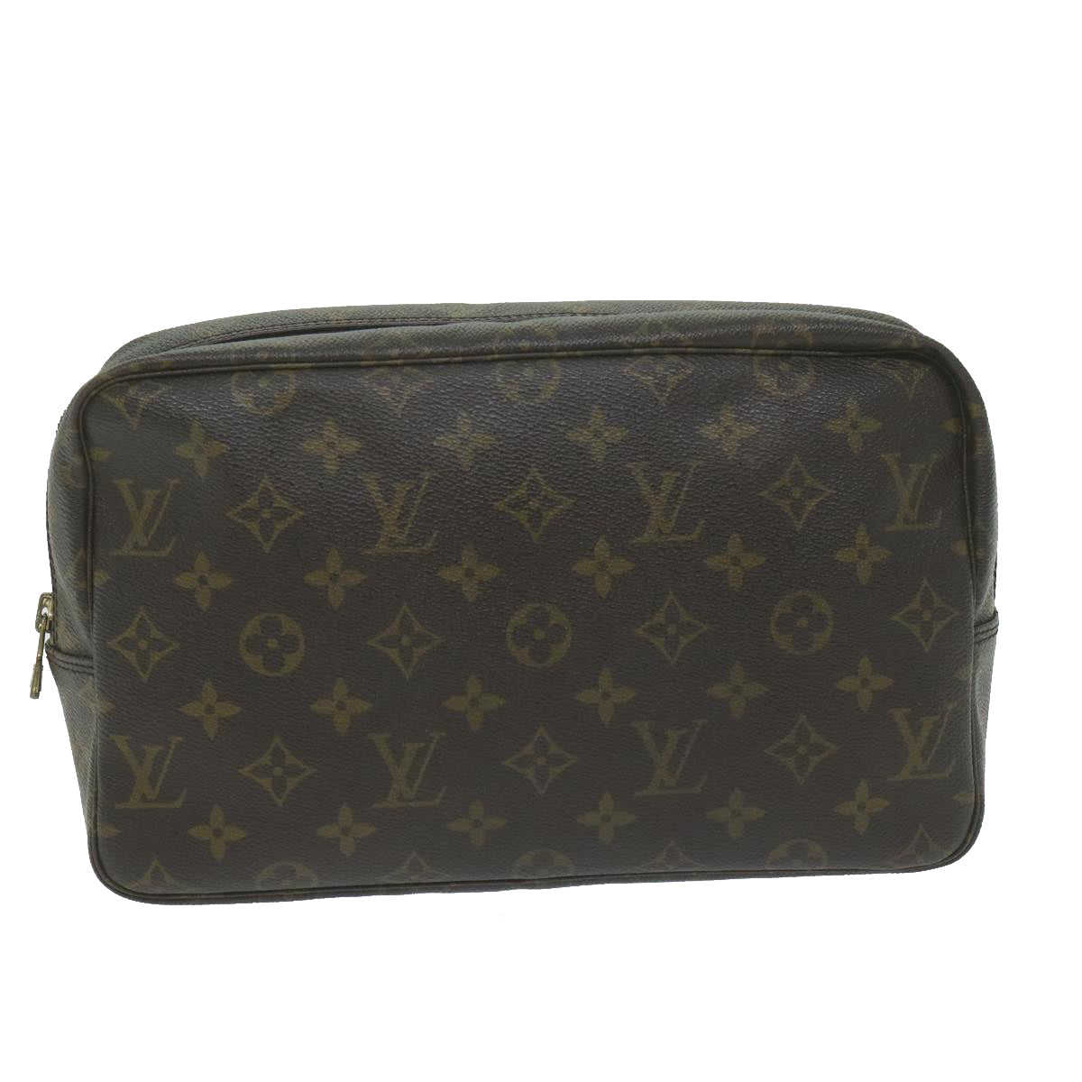 LOUIS VUITTON Monogram Trousse Toilette 28 Clutch Bag M47522 LV 64213