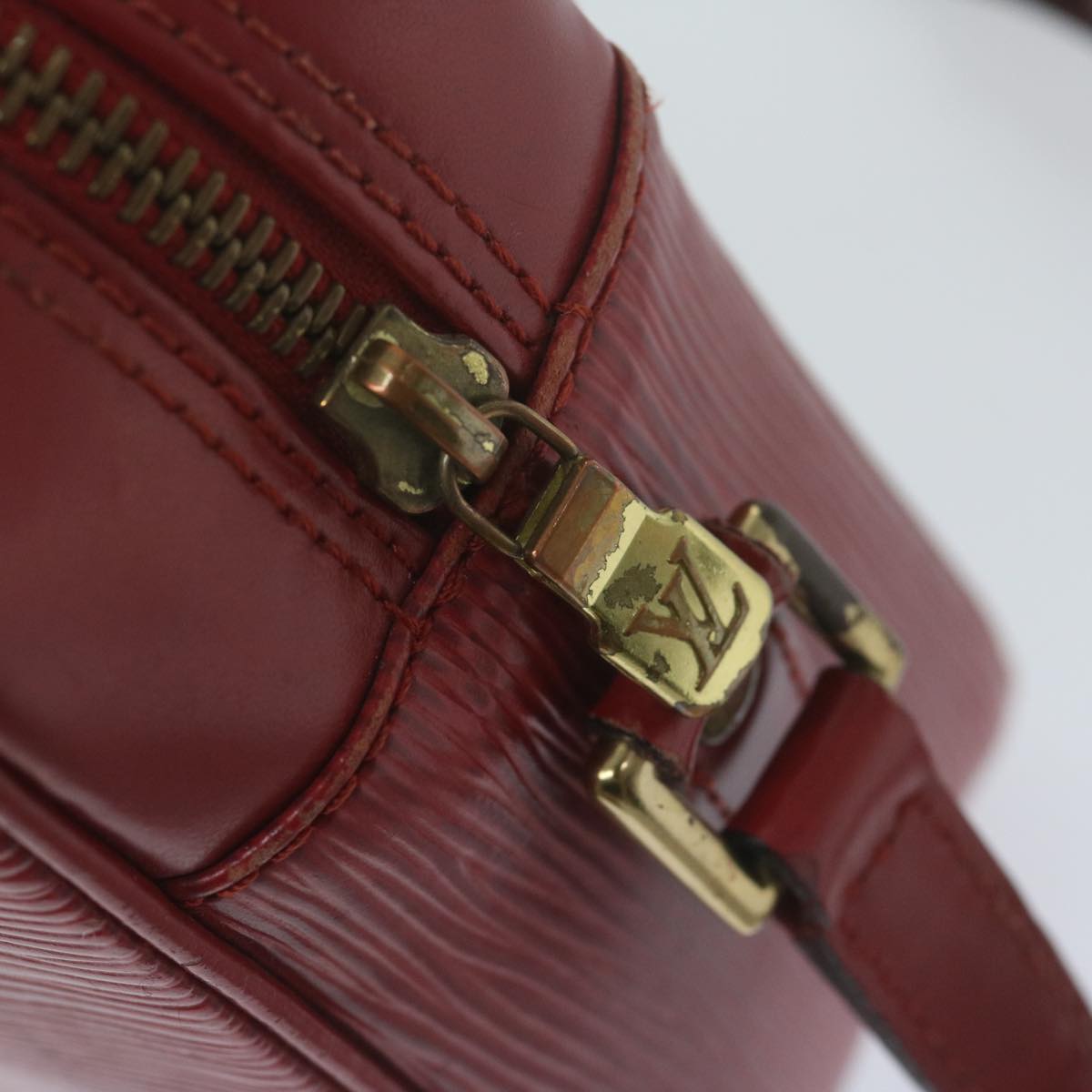 LOUIS VUITTON Epi Trocadero 27 Shoulder Bag Red M52317 LV 64233