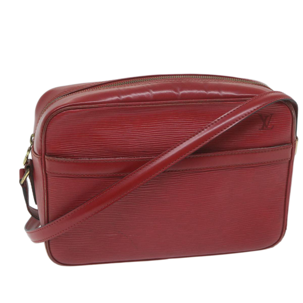 LOUIS VUITTON Epi Trocadero 27 Shoulder Bag Red M52317 LV 64233