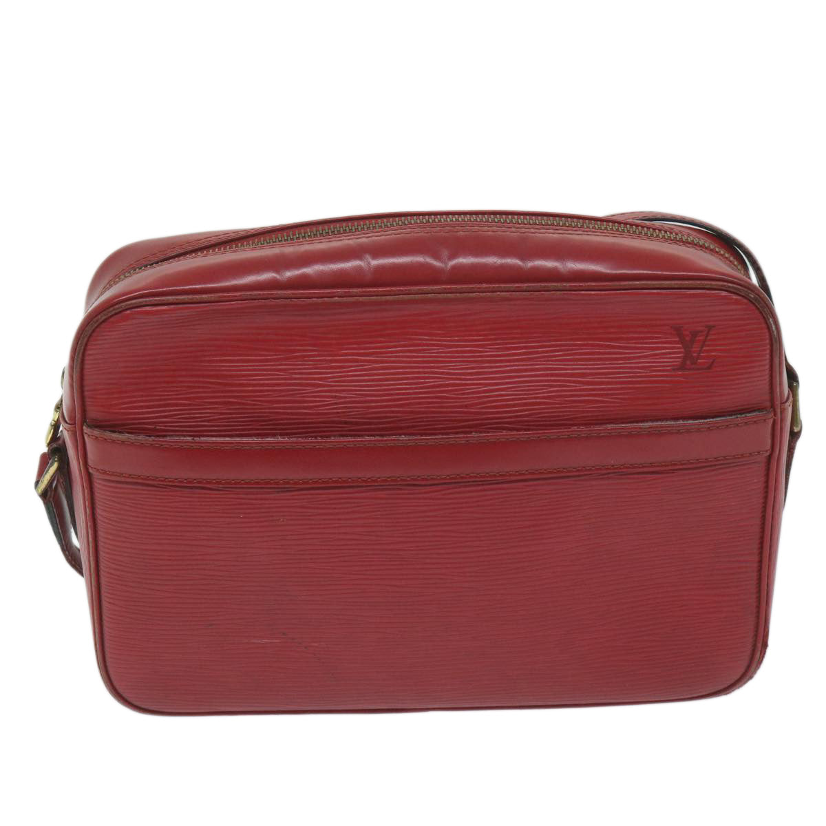 LOUIS VUITTON Epi Trocadero 27 Shoulder Bag Red M52317 LV 64233