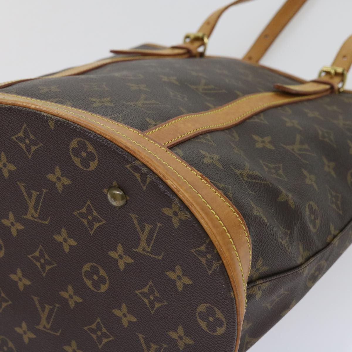LOUIS VUITTON Monogram Bucket GM Shoulder Bag M42236 LV 64243