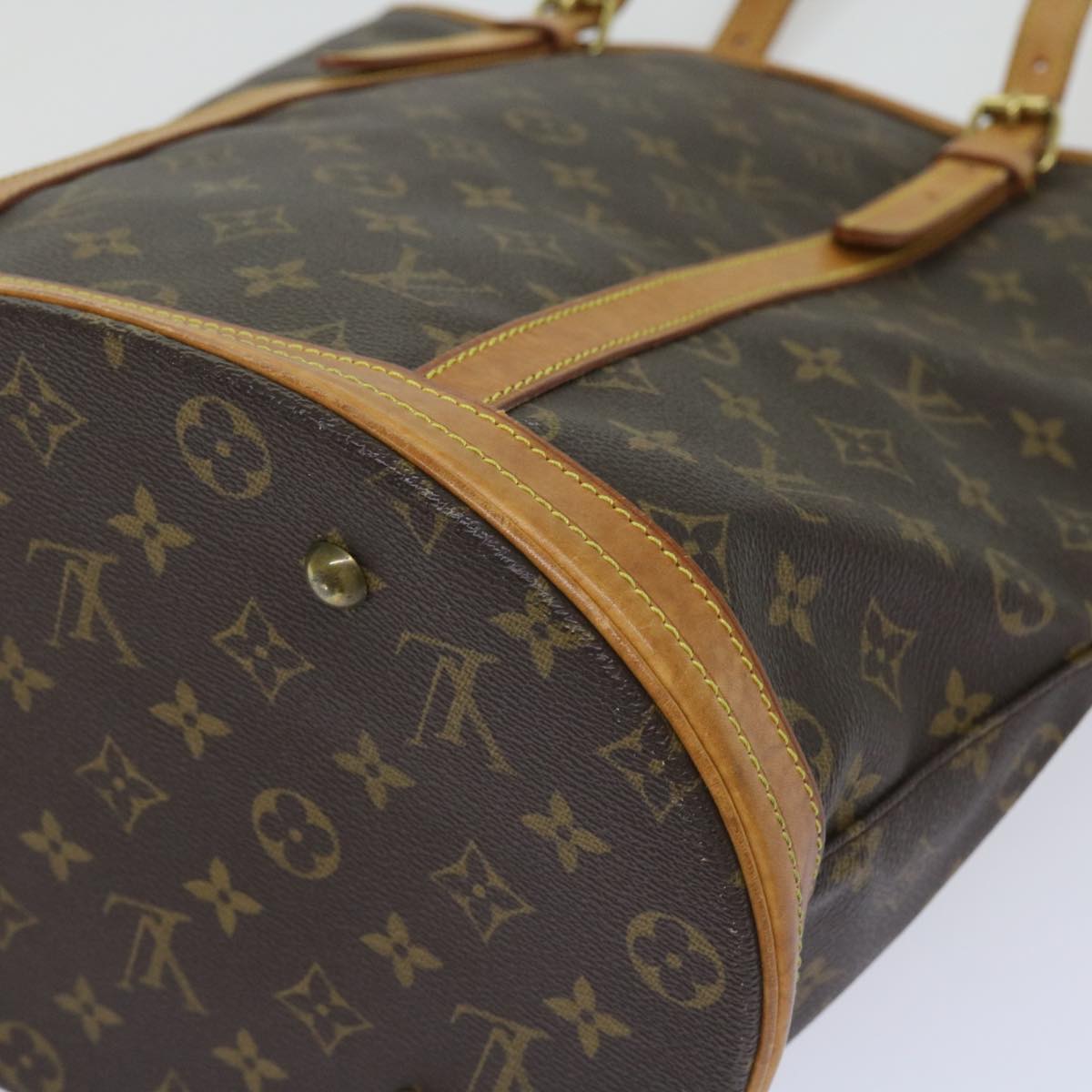 LOUIS VUITTON Monogram Bucket GM Shoulder Bag M42236 LV 64243