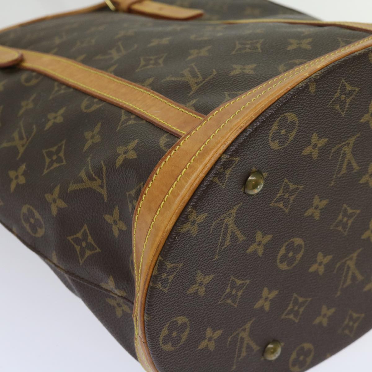 LOUIS VUITTON Monogram Bucket GM Shoulder Bag M42236 LV 64243