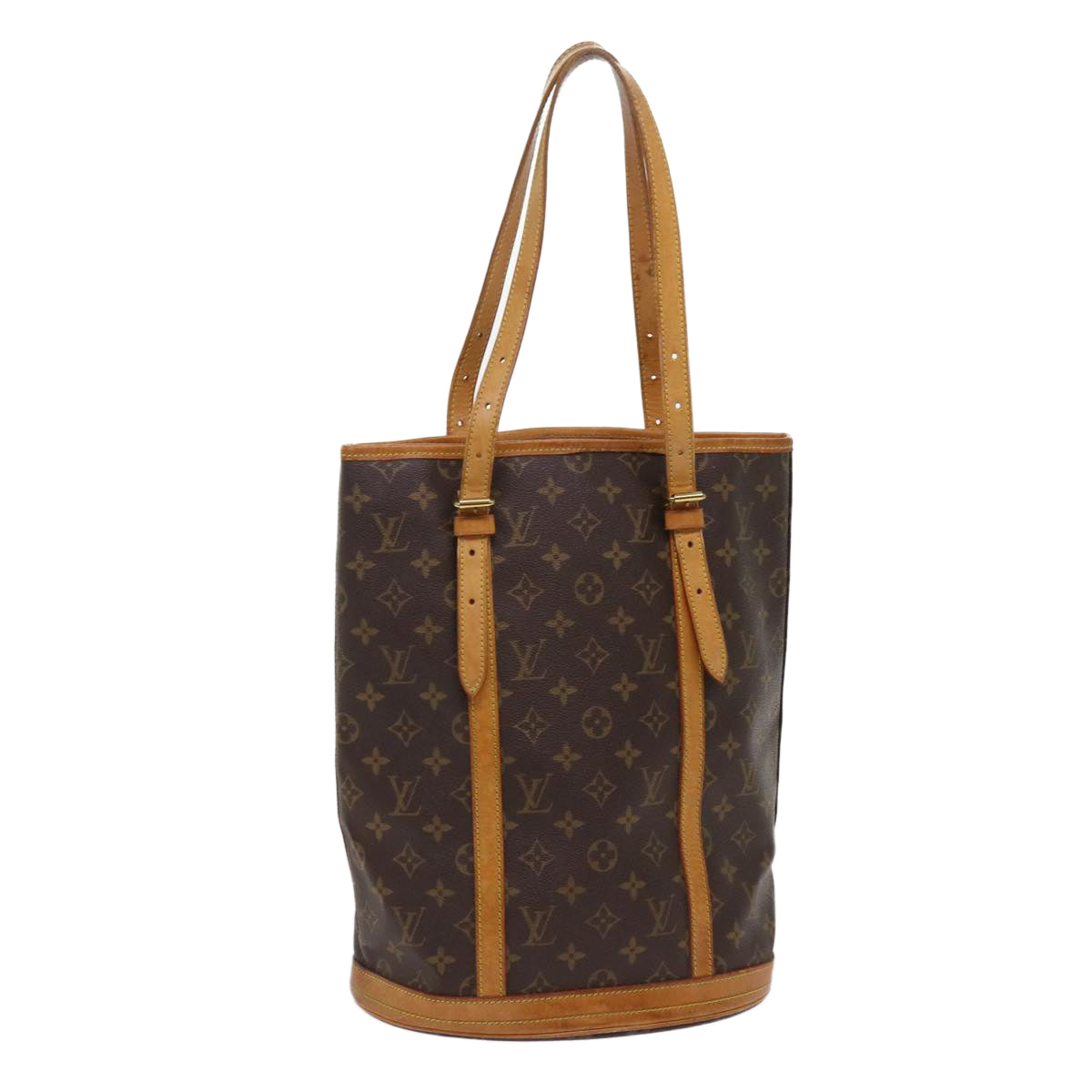 LOUIS VUITTON Monogram Bucket GM Shoulder Bag M42236 LV 64243