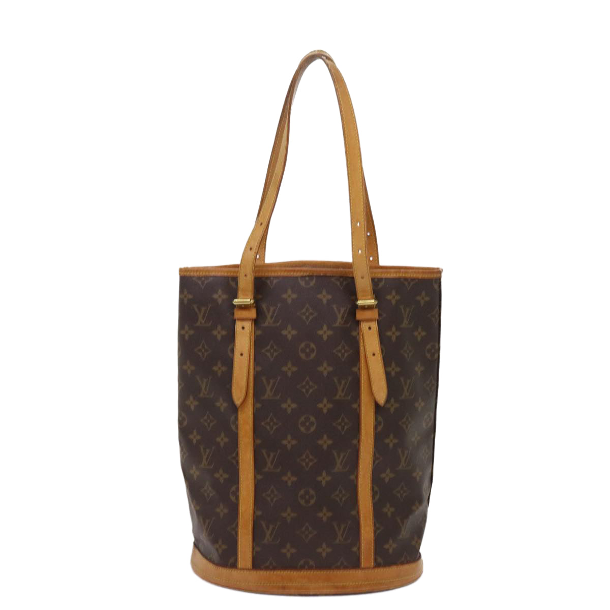 LOUIS VUITTON Monogram Bucket GM Shoulder Bag M42236 LV 64243